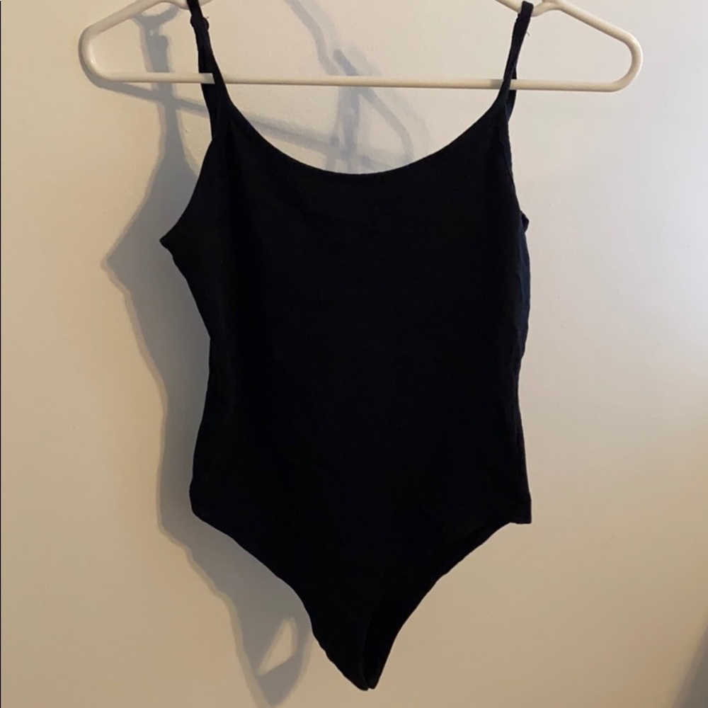 black bodysuit